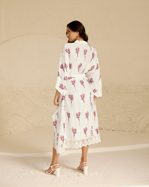 Scarlet Petals Kaftan
