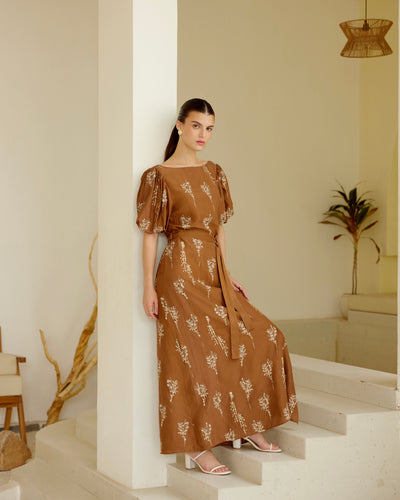 Scarlet Petals Dress