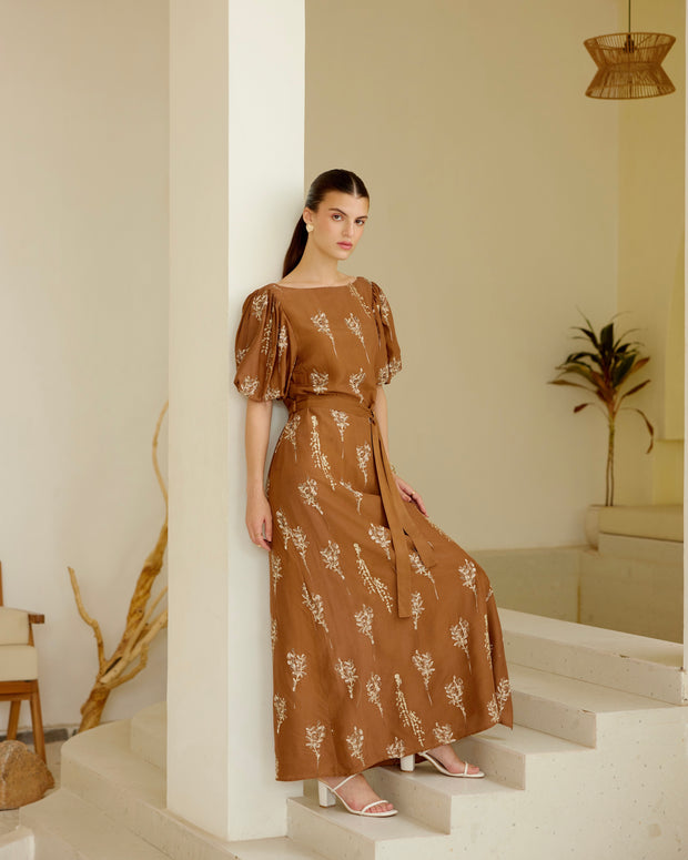 Scarlet Petals Dress