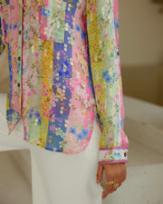 Blush Georgette Shirt