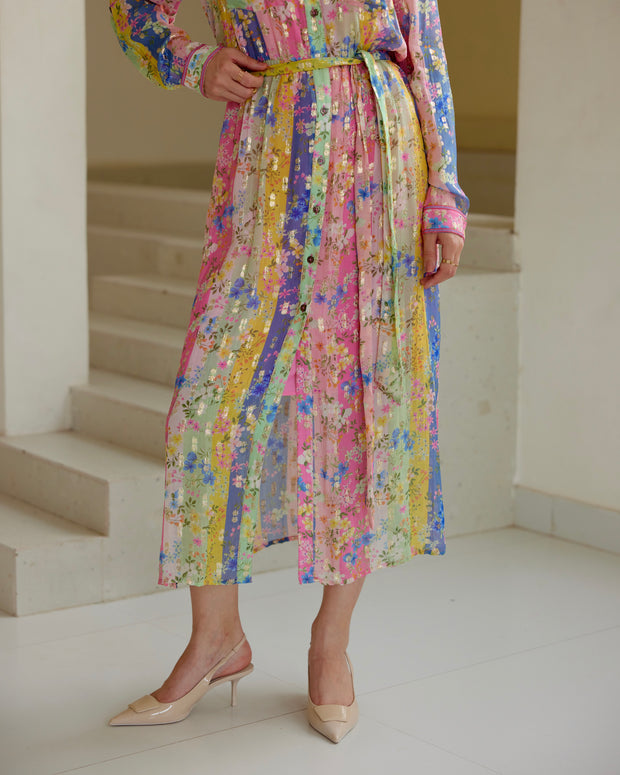 Blush Georgette Dress